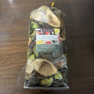 NWT Luminescence Coconut & Citrus Scented Potpourri 4 Oz. 113g